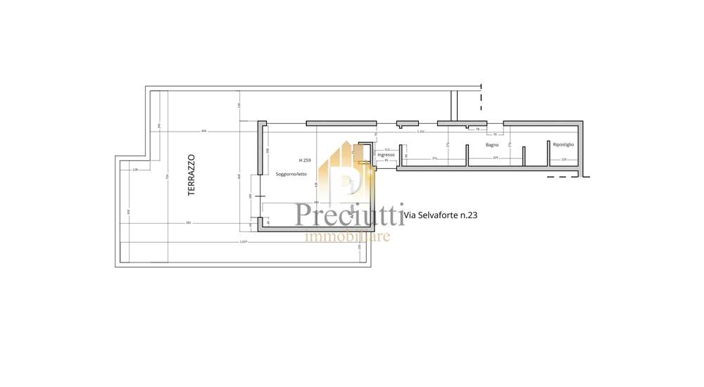 PLANIMETRIA APPARTAMENTO